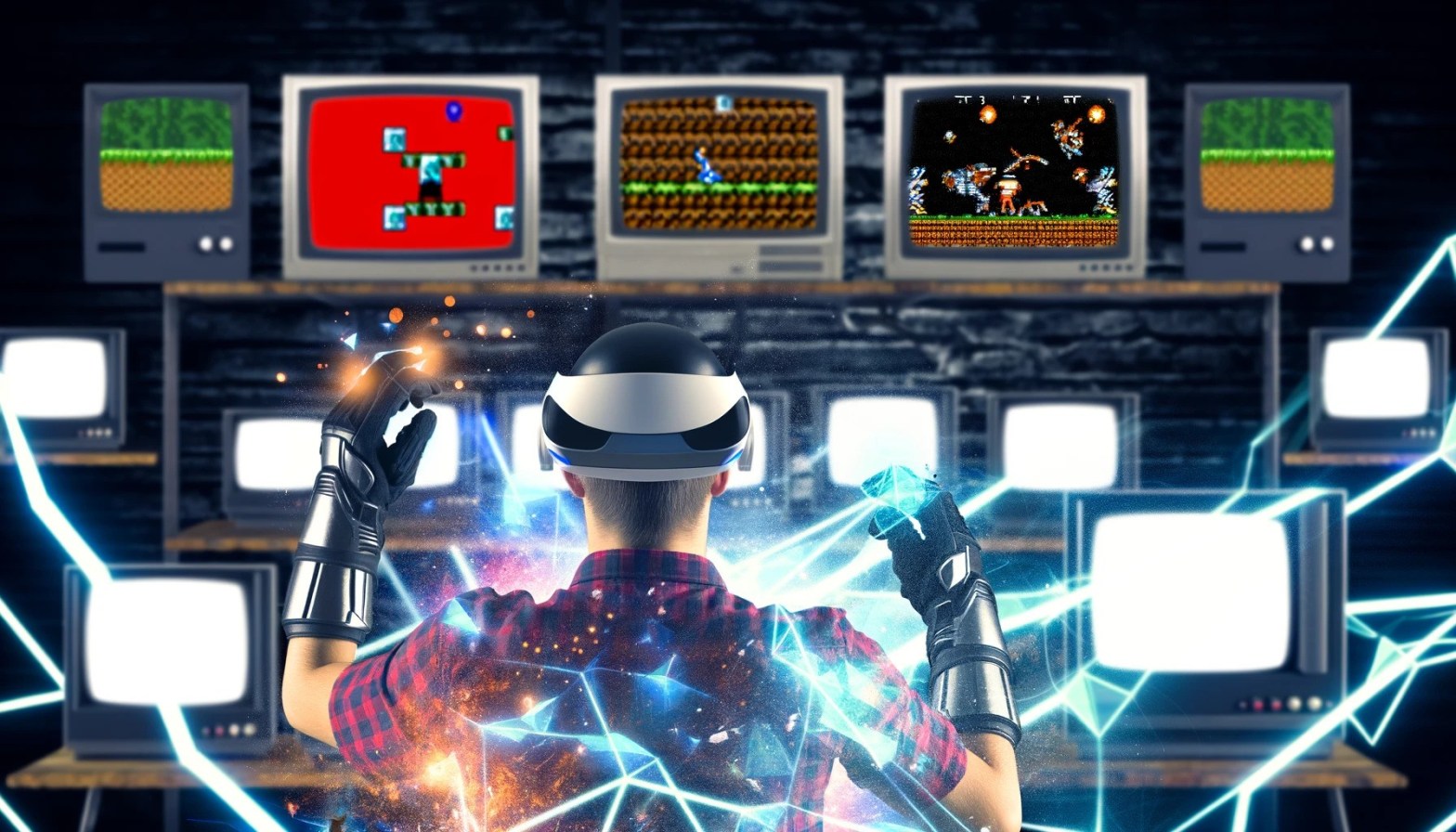 De toekomst van gaming of retrogamen